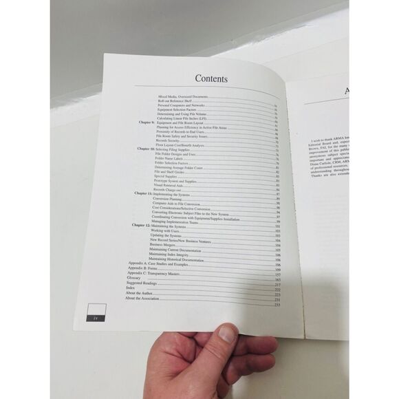 Active Filing for Business Records by Ann Bennick Softcover Educational Book - Picture 10 of 12